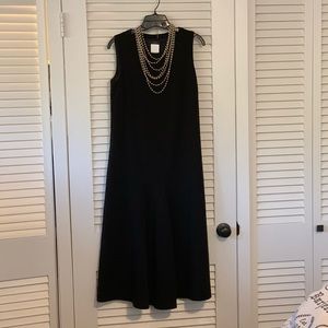 Black Mid-calf Dress